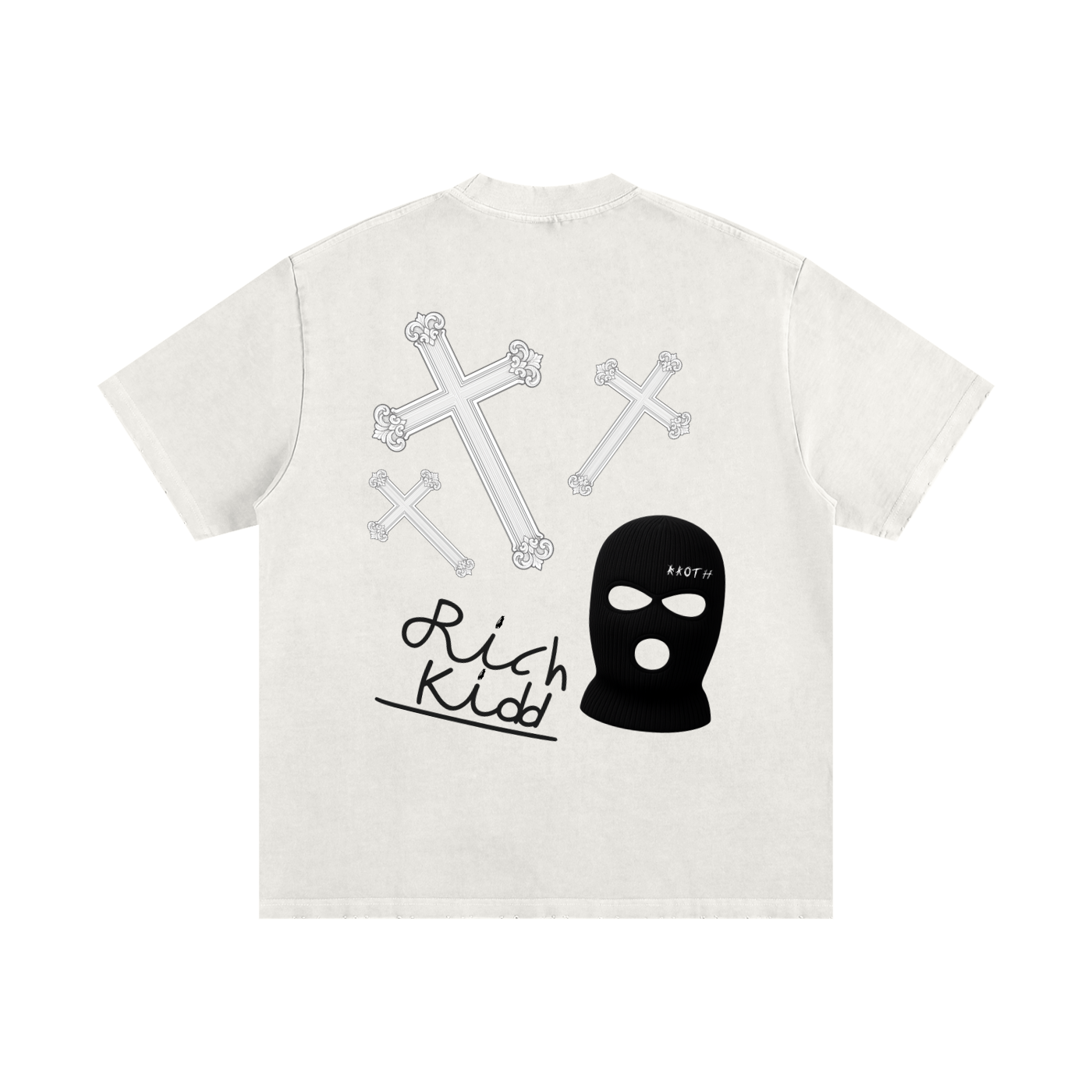 Rich Kidd Washed Frayed T-Shirt